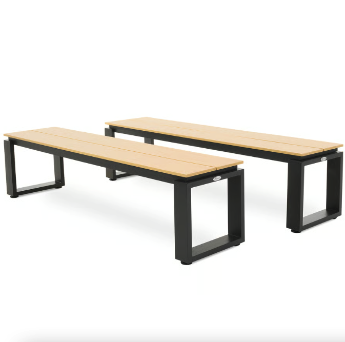 Садова лавка (на цвинтар) Di Volio Pisa 160см 2 штуки бежевий Киев - изображение 1