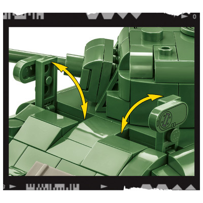 Конструктор Cobi Company of Heroes 3 Танк M4 Шерман, 615 деталей (COBI-3044) Вінниця - фото 5