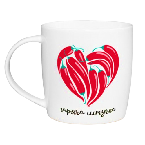 Чашка Гаряча штучка 360мл бочка (подарункова уп) 1964 Кварта Житомир - изображение 2