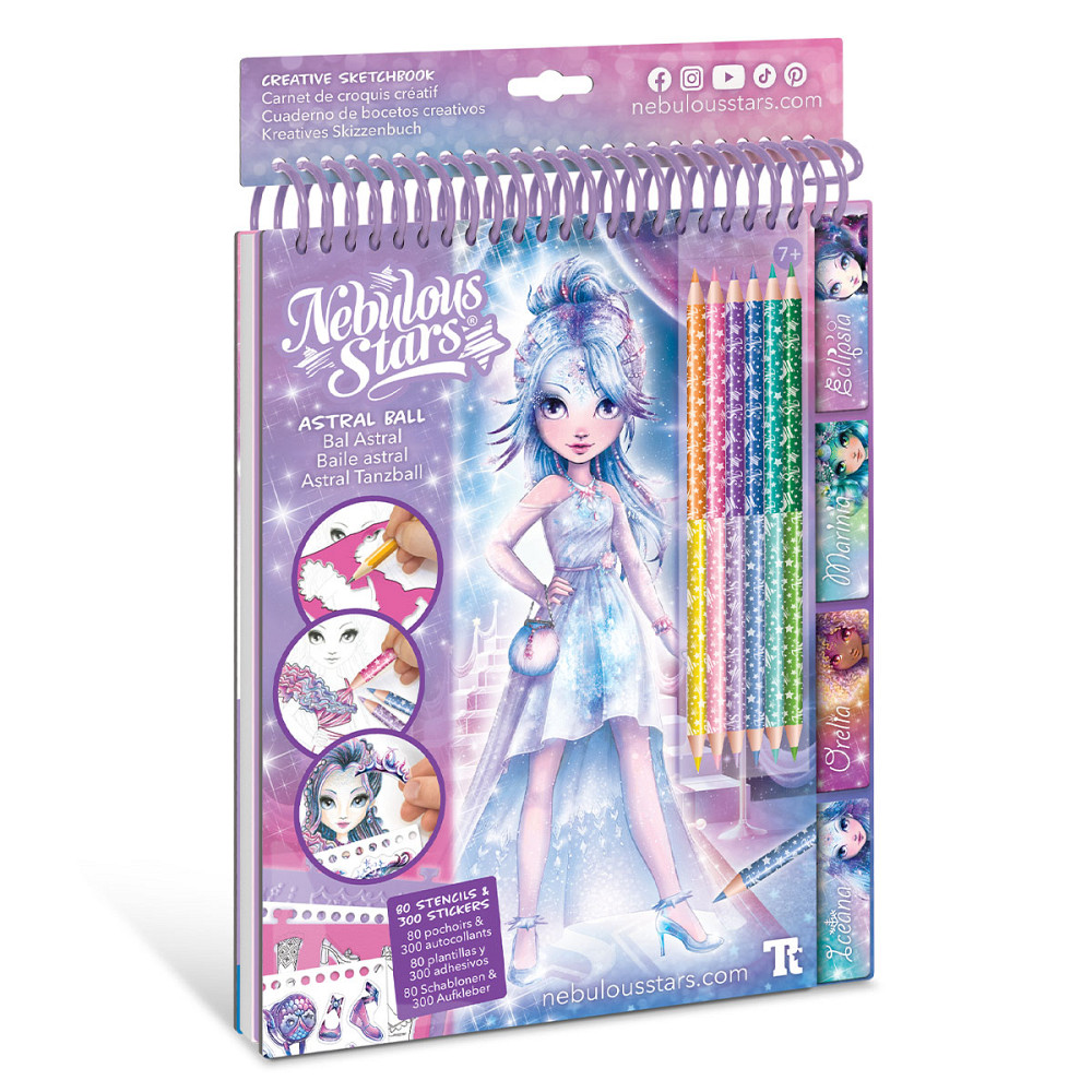 Набір для творчості – Скетчбук: Зірковий бал Дніпро - фото 1