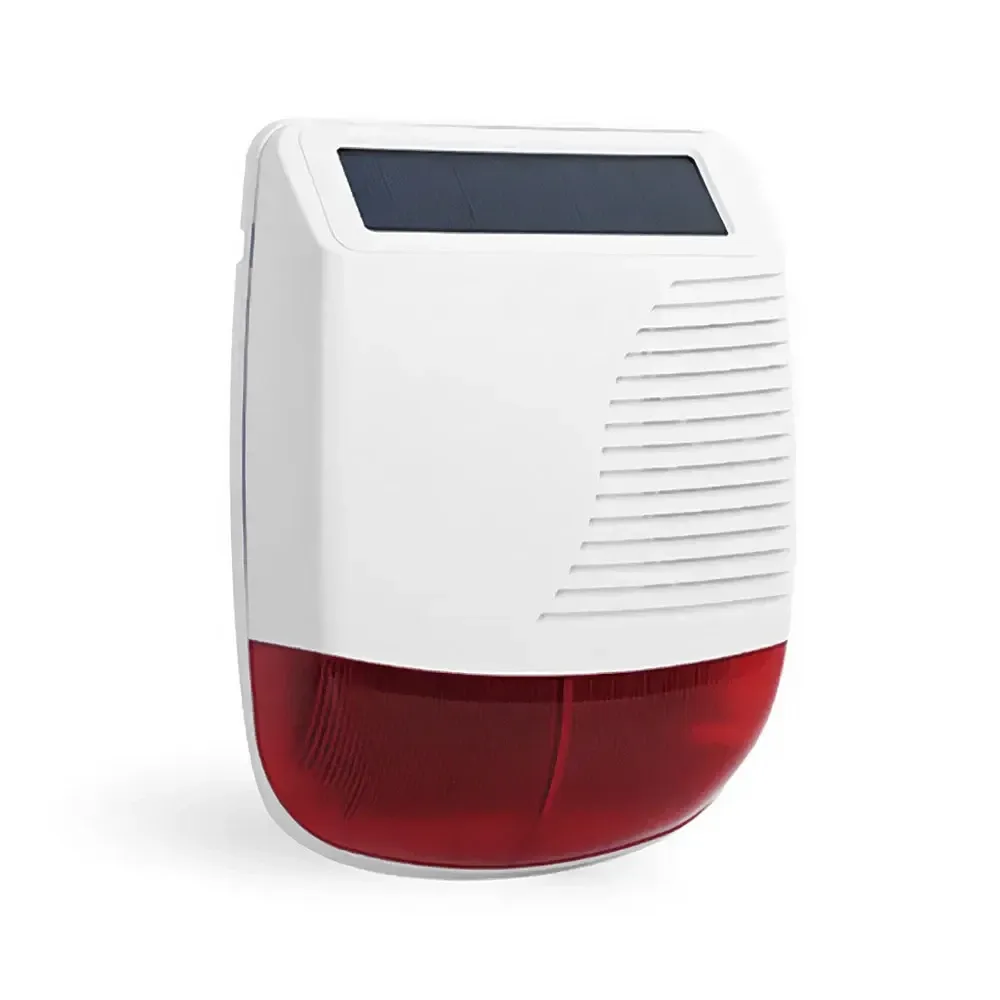 Бездротова зовнішня сирена з сонячною панеллю Trinix TRX-OSS01/W (28-00031) Киев - изображение 6