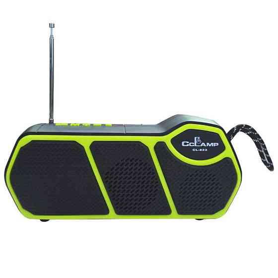 Bluetooth колонка CL-823,з сонячною панеллю та ліхтариком SBR Київ