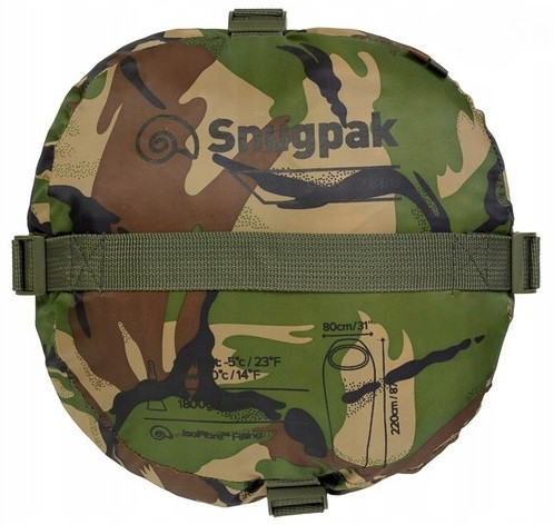 Спальний мішок кокон від -5°C до -10°C град з чохлом Snugpak «Sleeper Zero» Woodland DPM Нововолинськ - фото 9