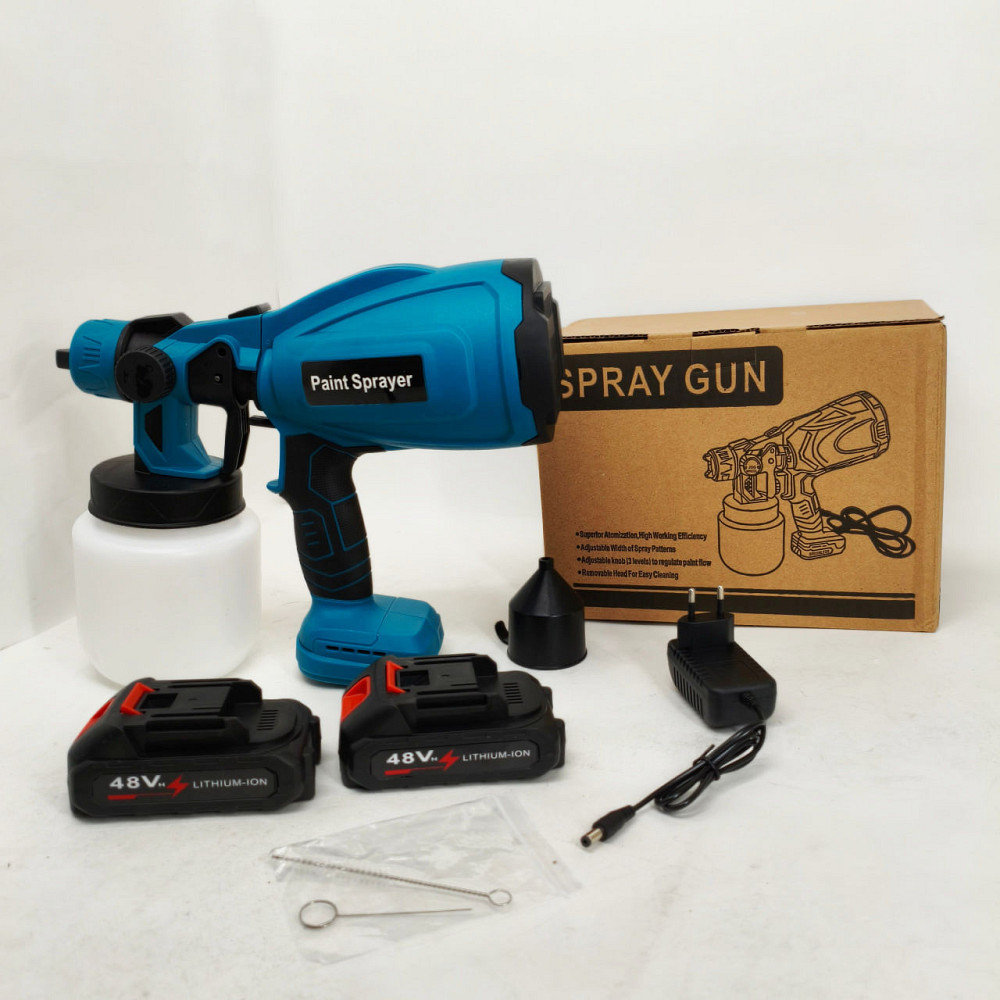 Акумуляторний фарборозпилювач P-002 Paint Spray Pot QE-43 Львів - фото 8