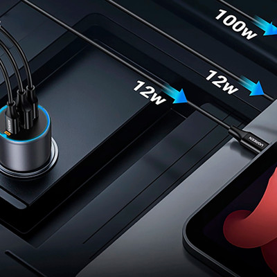 Зарядное устройство Ugreen 3xUSB 130W (2xUSB-C+USB-A) QC3.0 (EC705) (35025) Винница - изображение 5