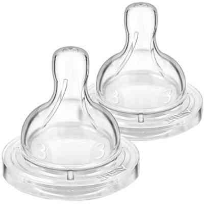 Соска Philips AVENT Анти-Колик, средний поток 3+ мес 2 шт (SCY763/02) Винница