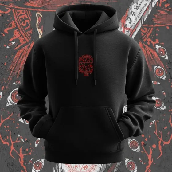 Худи мужское с принтом Hellsing Алукард 2 Размер S Anime1062 Днепр