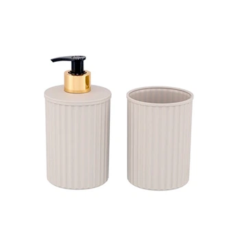 Набір аксесуарів для ванної кімнати Ностальгія (2 предмети) (в асортименті) Харків - фото 3