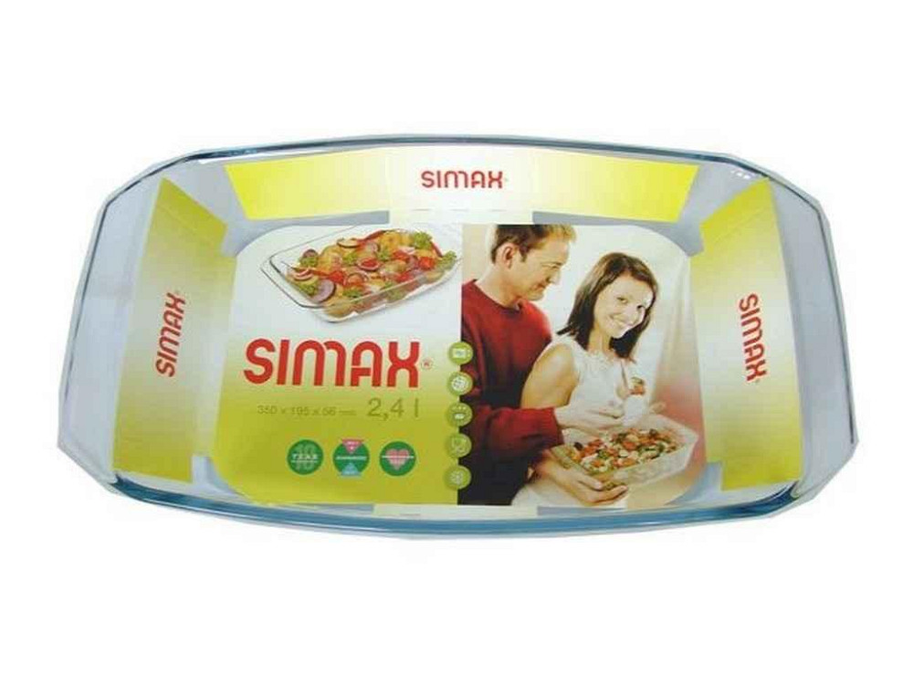 Лоток д/запекание прямоугольный 4,8л,420х280х55мм.Color s7526 ТМ SIMAX Solmir Киев - изображение 1