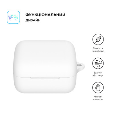 Чохол для навушників Armorstandart Hang Case для Sony INZONE Buds White (ARM80458) Вінниця - фото 2