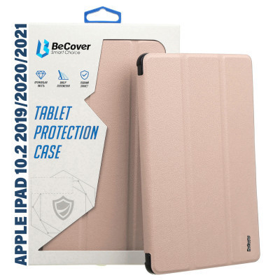 Чехол для планшета BeCover Tri Fold Hard Apple iPad 10.2 2019/2020/2021 Pink (711127) Винница - изображение 1