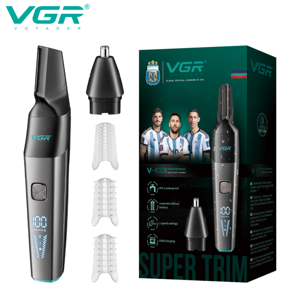 Триммер волос в носу и ушах VGR V-603 Днепр - изображение 1