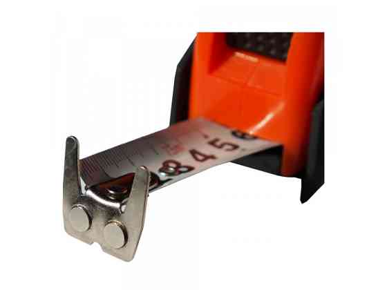 Рулетка 5мХ25мм 2х сторонняя шкала и зацеп, магнит Sturm! 3100102 (читать описание) Ровно