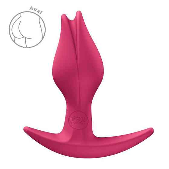 Анальна пробка Fun Factory BOOTIE FEM Raspberry, у вигляді бутона, діаметр 2,9 см, тонкий обмежувач Sex Aura Київ