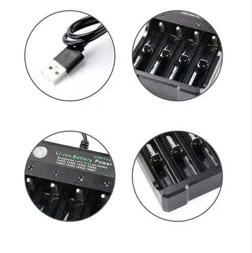 Універсальний зарядний пристрій JUESSEN Інтелектуальний 4 слоти USB Київ - фото 4