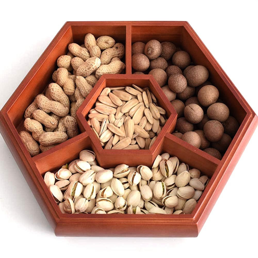 Менажница деревянная 