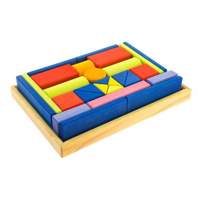 Конструктор Nic деревянный Прованс маленький 27 эл. (NIC523306) Винница - изображение 4