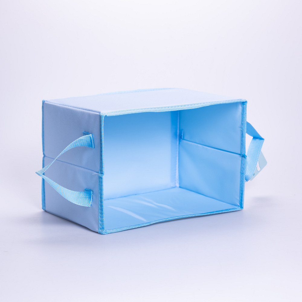 Yiwu Кошик для іграшок 30×20×20 (см) м'який складаний Синій HP-41-7BL Коломия - фото 3