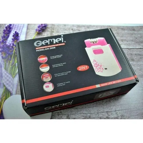 Епілятор GEMEI GM-3058 2в1 Одеса - фото 6
