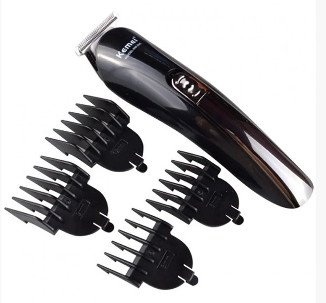 Машинка для стрижки Бритва Тример Kemei KM-600 11 в 1 Стайлер з підставкою Вінниця - фото 5