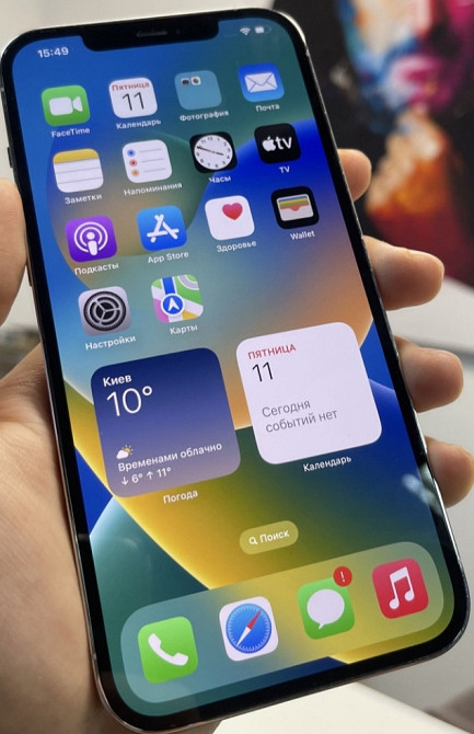 Айфон iPhone 12 Pro Max Silver 256 gb Neverlock. Київ - фото 6