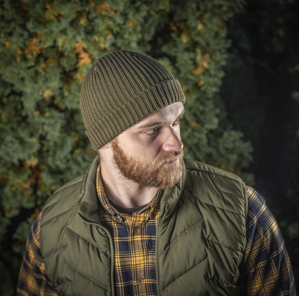 Зимова Шапка з акрилового трикотажу M-Tac "Olive" (40544001) Розмір S/M Нововолинськ - фото 6