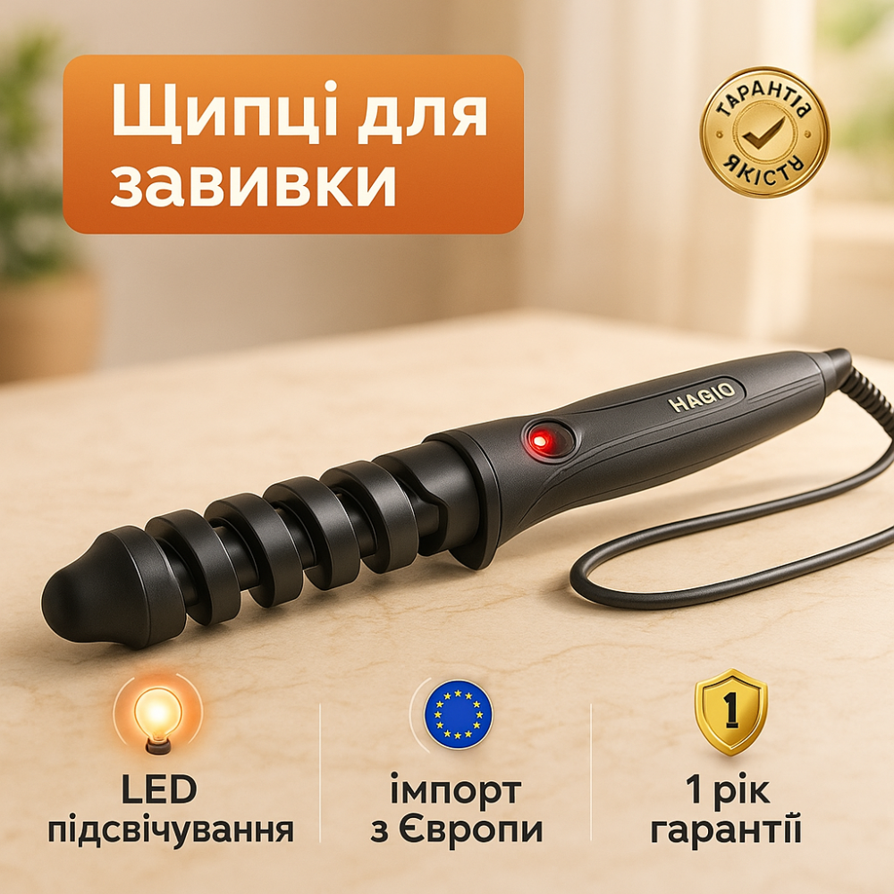 Плойка для завивки для прически MAGIO MG-701 30Вт Плойка локонов и утяжки волос GO-32 Львов - изображение 17