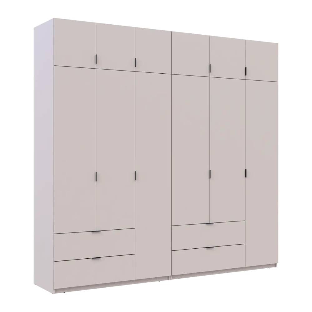 Шафа для одягу Doros Лукас Кашемір 3+3 ДСП 255х50х240 DRS-011714 (42005112) Дніпро - фото 6