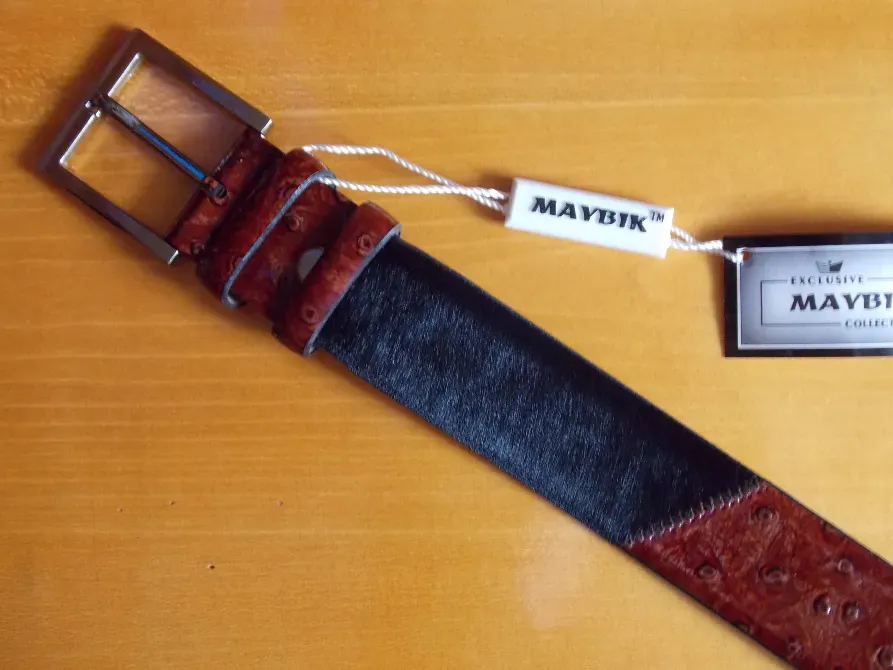 Ремень кожаный брючный новый. Харьков - изображение 2