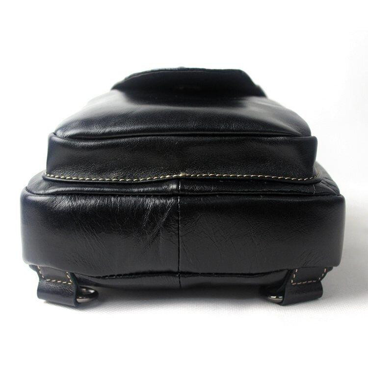 Сумка мужская на плечо Vintage 14760 Черная Киев - изображение 3