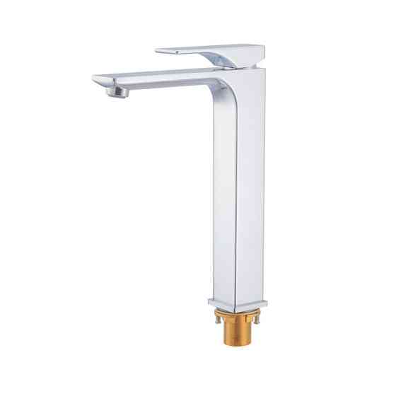 Високий змішувач для умивальника Koer KB-11010-01 хром (KR3482) Харків