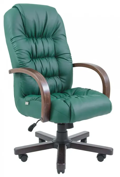 Офісне Крісло Керівника Richman Richard Fly 2226 Wood М2 AnyFix Зелений Київ - фото 1