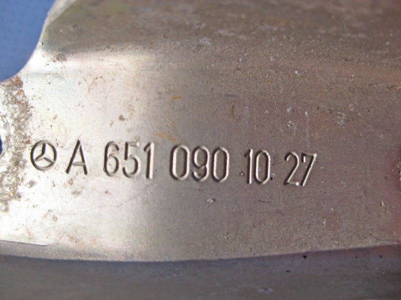 Mercedes-Benz  A6510901027 Кронштейн теплообмінника відпрацьованих газів двигуна OM651 R4 2.2 cdi Одесса - изображение 4