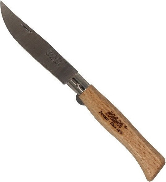 Універсальний Складаний Ніж 8.3 см MAM "Douro" Light Beech Wood (2082) Нержавіюча сталь Нововолинськ - фото 1