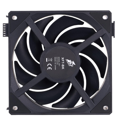 Кулер для корпуса 1stPlayer XF7 Black (XF7-BK-1IN1) Винница - изображение 3