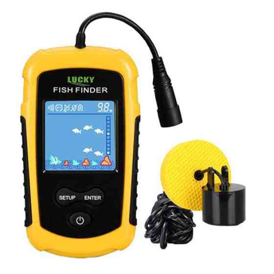 Эхолот портативный Fish Finder до 100м сонар портативный универсальный RO-38 Львов