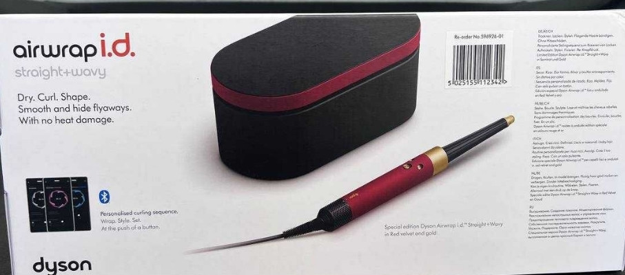 Мультистайлер Dyson Airwrap i.d. HS08 Multi-Styler and Dryer Straight to Wavy - Red Velvet/Gold (596926-01) Харків - фото 3