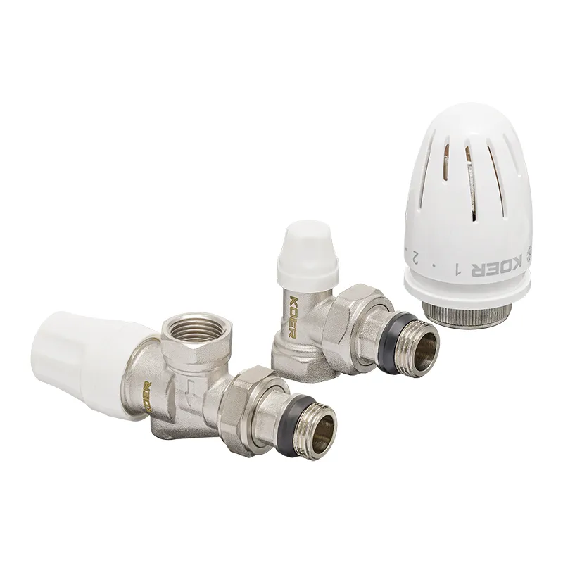 Комплект для підключення радіатора Koer SET-13 - 1/2"x1/2"  з термоголовкою ВЗ   ( KR3176 ) 37333 Харків - фото 1