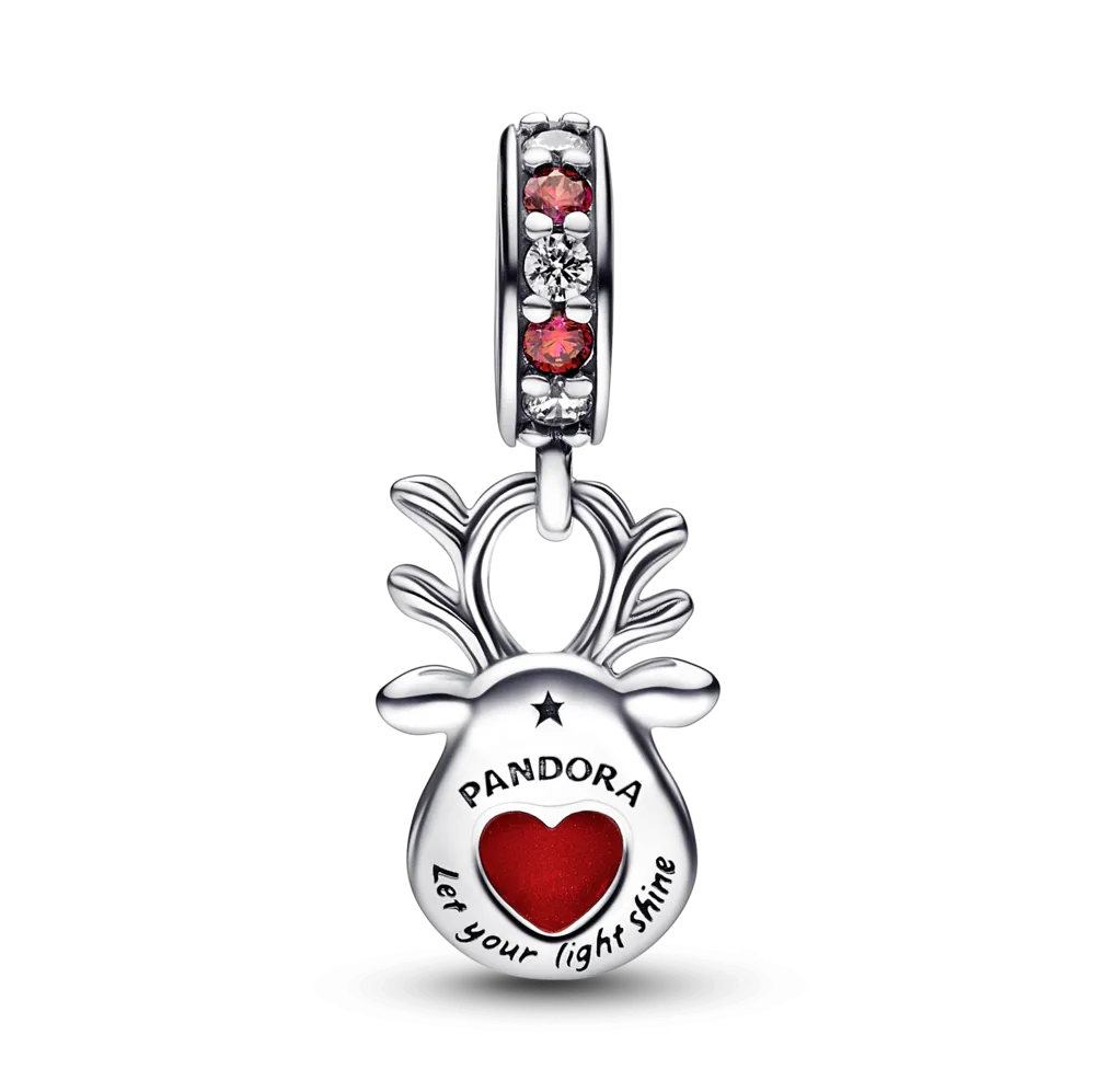 Серебряный шарм Пандора  
