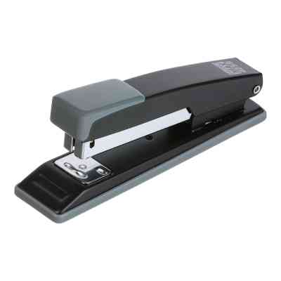 Степлер Buromax металлический, JOBMAX, 20 листов, (скобы №24;26), 112 х 44 х 34 мм, черный (BM.4259-01) Винница