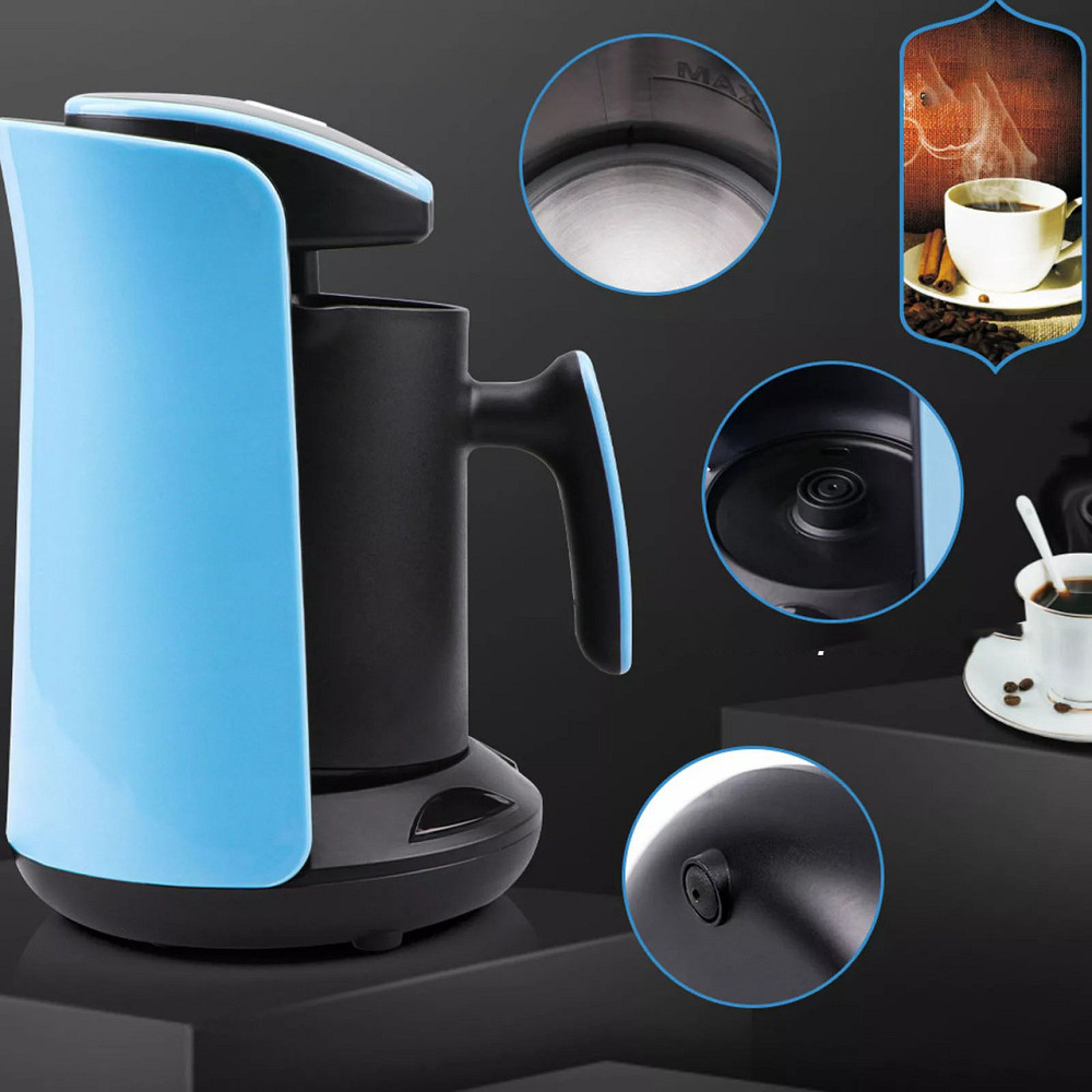 Электрическая кофеварка от сети 600Вт,250мл,LB-54004 SBR Киев - изображение 5