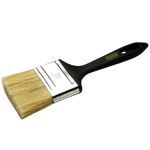 Пензель флейцевий 2,5" мікс (натуральний/штучний ворс) Баланс СИЛА Житомир - фото 1