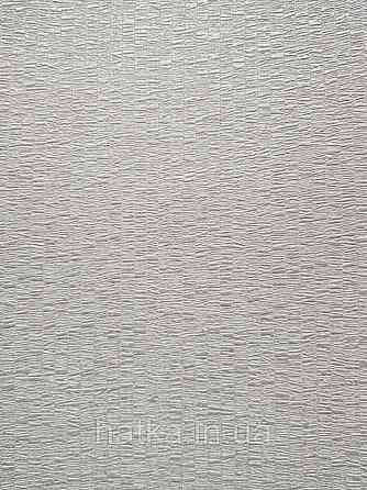 Шпалери метрові вінілові на флізелін AdaWall Beta метрові однотонні під тканину під льон білий з сірим Київ