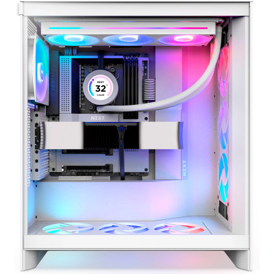 Корпус NZXT H7 Flow RGB All White (CM-H72FW-R1) Винница - изображение 8