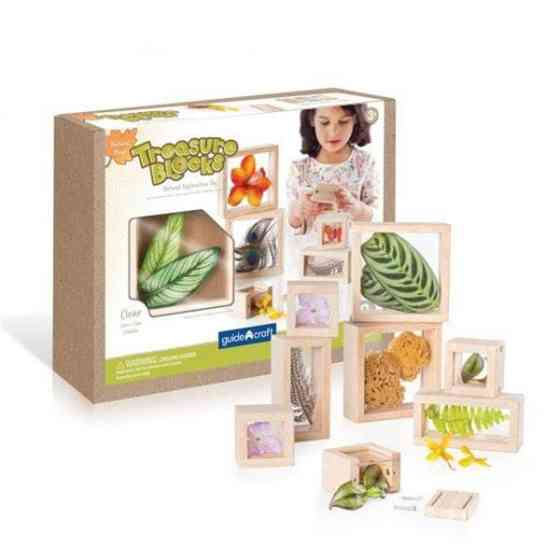 Набір Guidecraft Natural Play Скарби в прозорих ящиках (G3084) Харьков