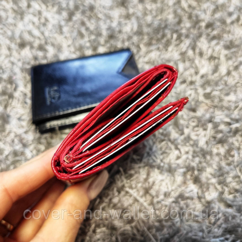 Маленький женский кошелёк красного цвета MD 610 Киев - изображение 6