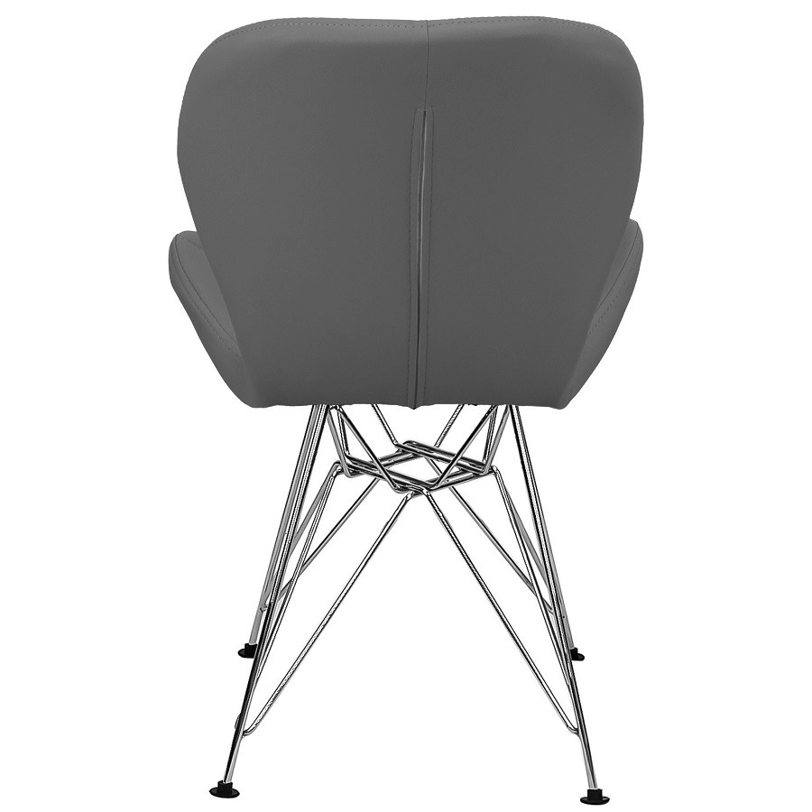 Стілець Стар S екошкіра сіра Дніпро - фото 4