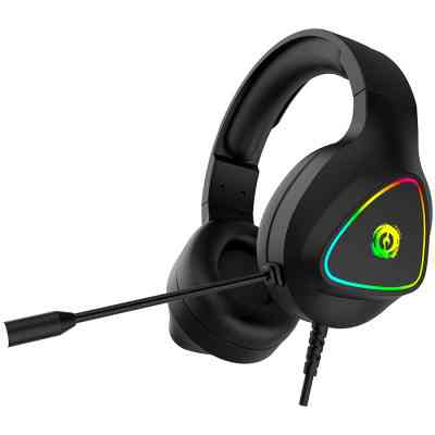 Наушники Canyon GH-6 Shadder Gaming 3.5 мм RGB Black (CND-SGHS6B) Винница