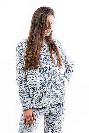 Домашний теплый костюм (пижама) женский 