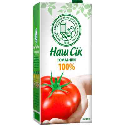 Сік Наш Сік Томатний 1.93 л (4820003689363) Вінниця